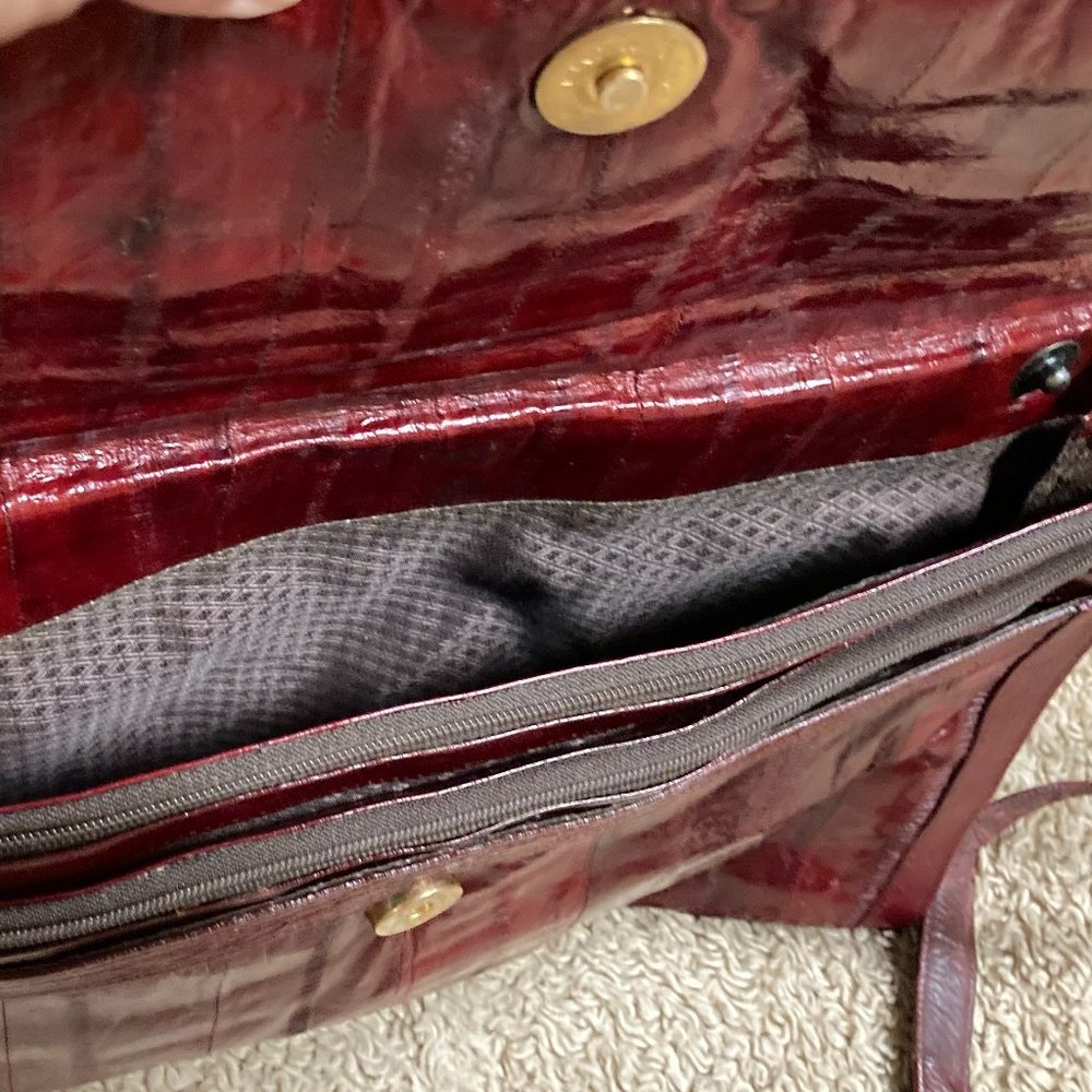 Genuine Eel Skin Clutch - Picture 5 of 5